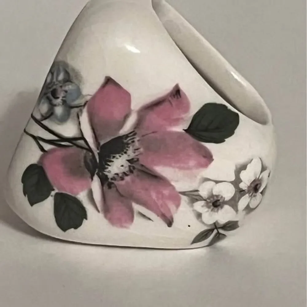 VTG Lord Nelson Pottery England  Ceramic Reversible Two Sided/Scarf Ring w/ Box